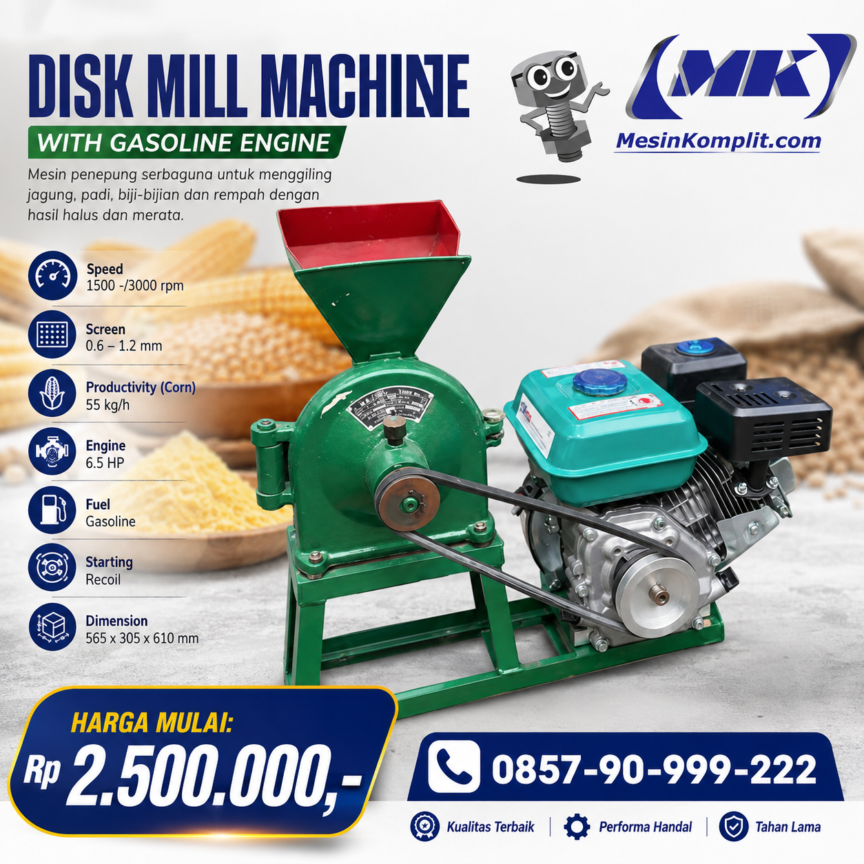 Mesin Disk Mill (MSK-006)